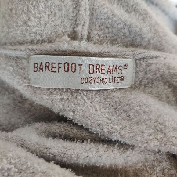 Barefoot Dreams CozyChic Lite Ombré Cardigan Sweater Size Small Gray Blue - Picture 8 of 9